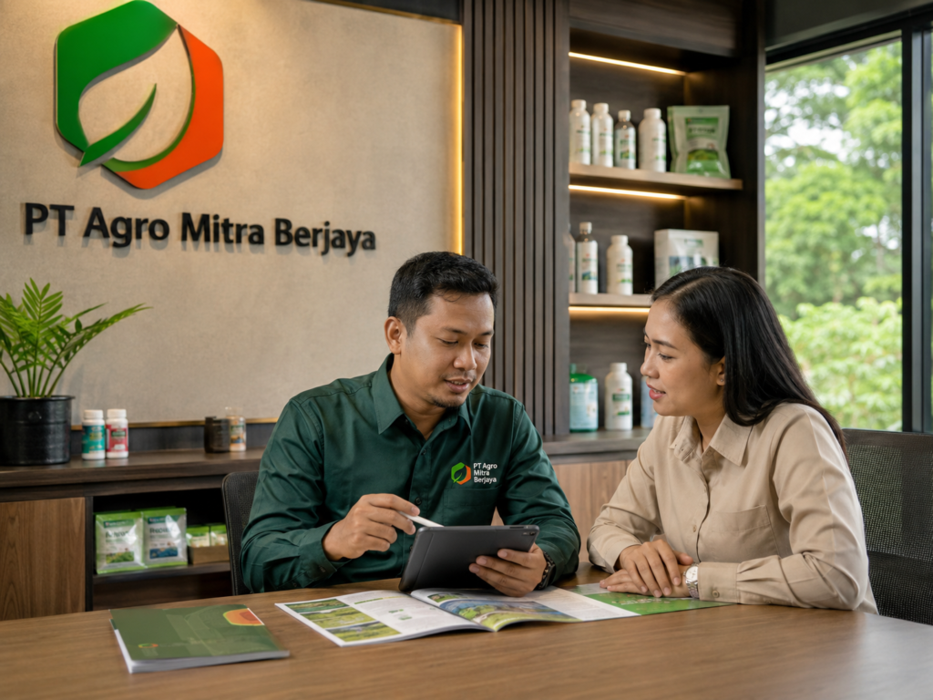 Tim PT Agro Mitra Berjaya membangun produk dan kemitraan pertanian