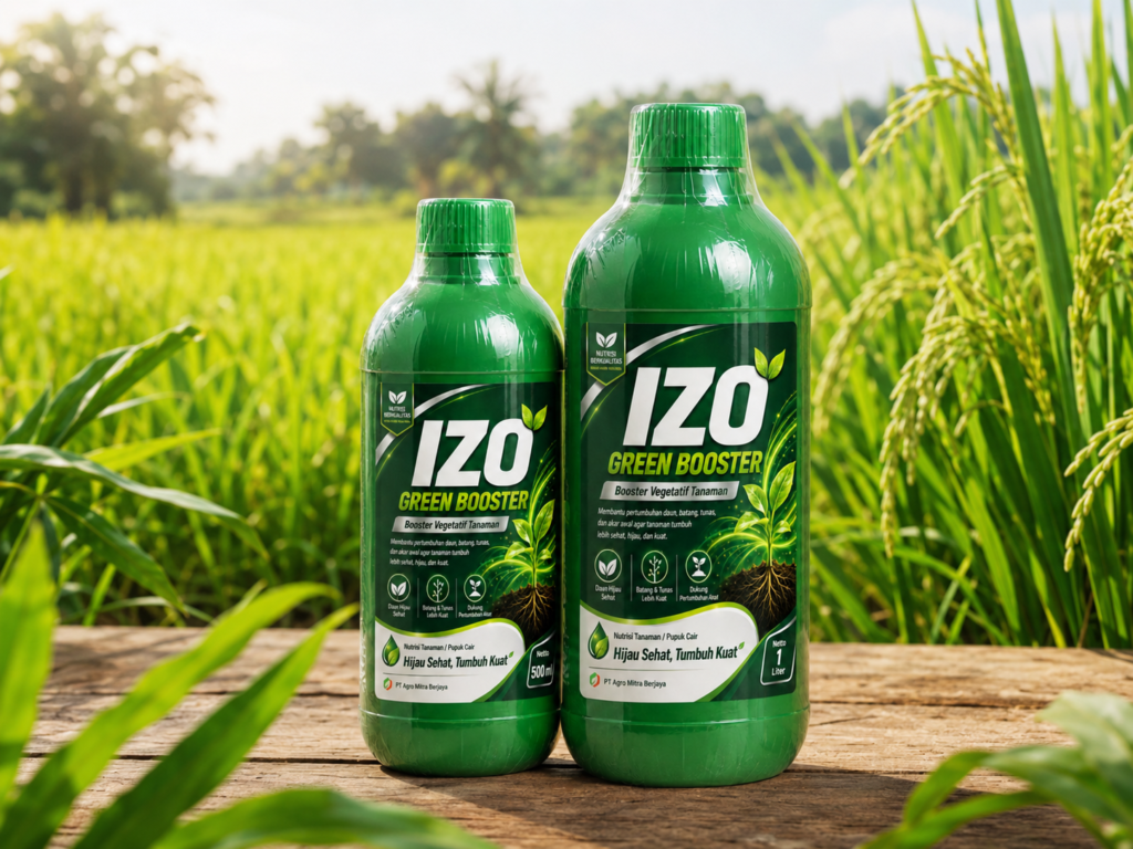 IZO Green Booster untuk mendukung fase vegetatif tanaman