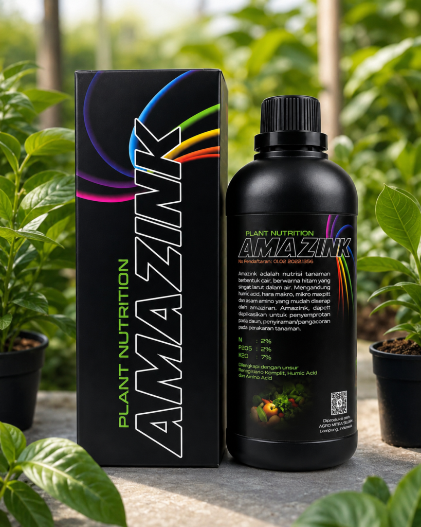 AMAZINK digunakan sebagai bagian dari pemeliharaan nutrisi tanaman
