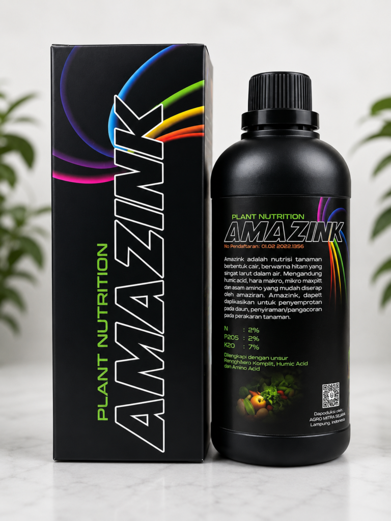 Produk AMAZINK dalam kemasan resmi
