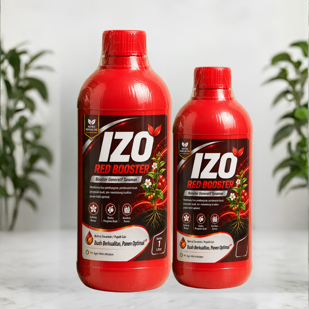 Produk IZO Red Booster untuk fase generatif